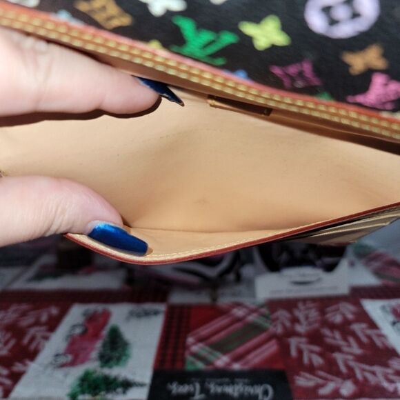 Louis Vuitton Murakami Multicolore Monogram International Wallet Authentic - Picture 4 of 13